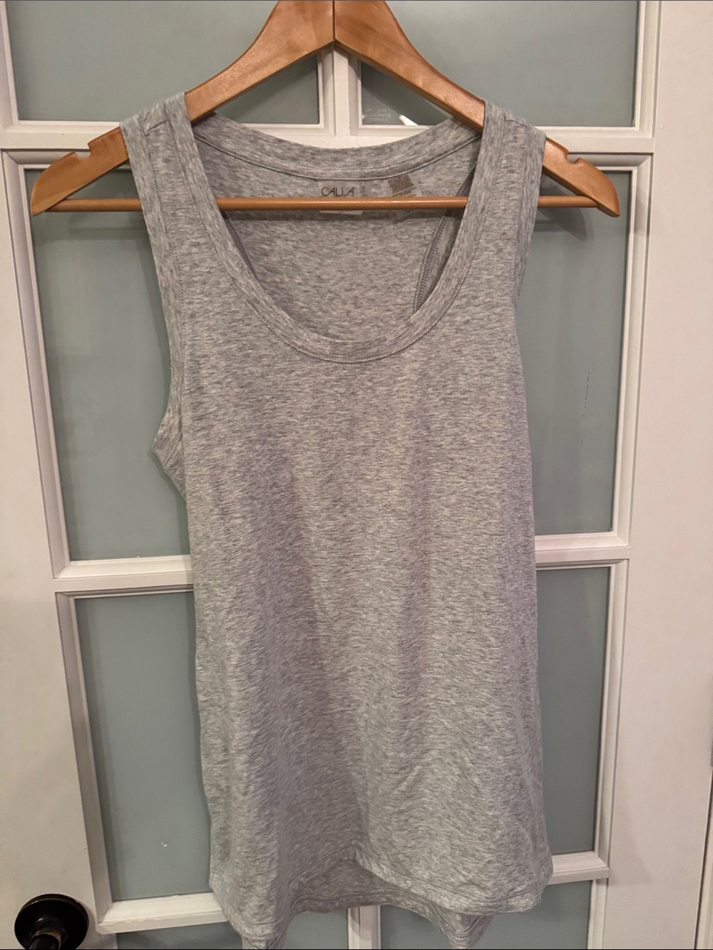 CALIA by Carrie Underwood Heather Gray Scoop Neck Tank